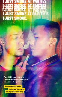 California Tobacco Control Program: I Just Smoke at Parties